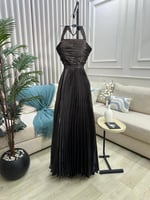 فستان سهره بني