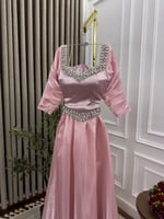 فستان سهره بينك