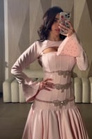 فستان سهره وردي