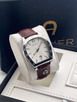 ساعه اقنر جلد رجالي