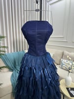 فستان سهره تركواز