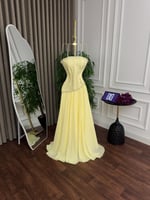 فستان سهره اصفر