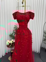 فستان سهره احمر