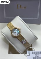 ساعه ديور بكرستال مقاس 19