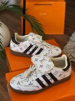 شوز لويس فيتون ابيض