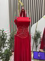 فستان سهره احمر