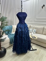 فستان سهره تركواز