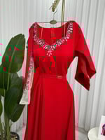 فستان سهره احمر