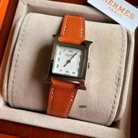 ساعه هرمز جلد اورنج