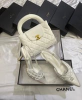 طقم شانيل ابيض