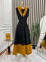 فستان اسود كموني