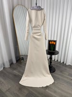 فستان سهره بيج