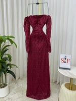 فستان سهره ثلاث الالوان