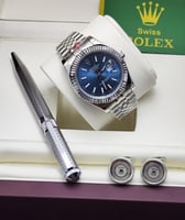 طقم ساعه رولكس رجالي
