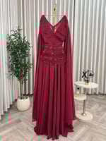 فستان سهره شك شيفون