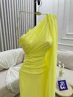 فستان سهره اصفر