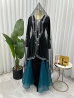 جلابيه عسيري اسود