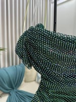 فستان سهره اخضر