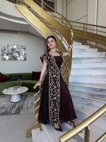 جلابيه فخمه بني