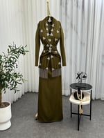 فستان سهره اربع الالوان