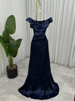 فستان العيد كحلي