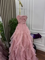 فستان سهره وردي