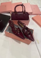 طقم ميوميو عنابي