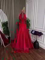 فستان سهره احمر