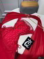 فستان سهره احمر