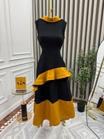 فستان اسود كموني