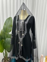 جلابيه عسيري اسود