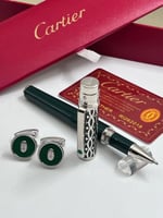 طقم قلم وكبك كارتير