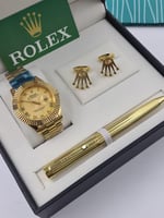 طقم ساعه رولكس رجالي