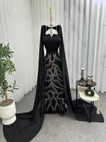 فستان سهره اسود