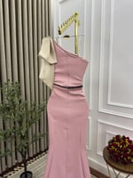 فستان سهره وردي