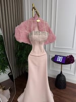 فستان سهره بينك