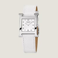 ساعه هرمز جلد ابيض