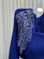 فستان سهره نيلي