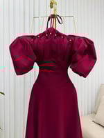 فستان سهره احمر