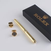 طقم قلم وكبك رولكس