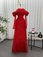 فستان سهره احمر