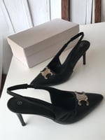 كعب سيلين اسود