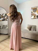 فستان سهره وردي