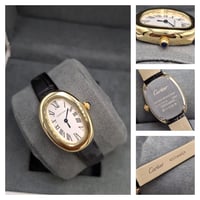 ساعه كارتير بينوار جلد اسود