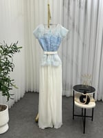 فستان سهره ثلاث الالوان