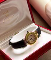 ساعه كارتير جلد اسود هاي كوالتي