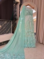 فستان بالريش