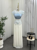 فستان سهره ثلاث الالوان