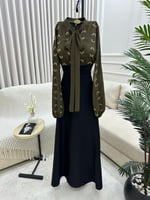 فستان العيد زيتي