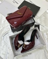 طقم سان لوران لمعه